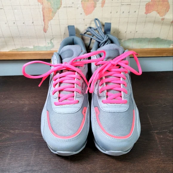 BRAND NEW Nike Air Max 90 Surplus Wolf Grey Pink Salt Men Sz